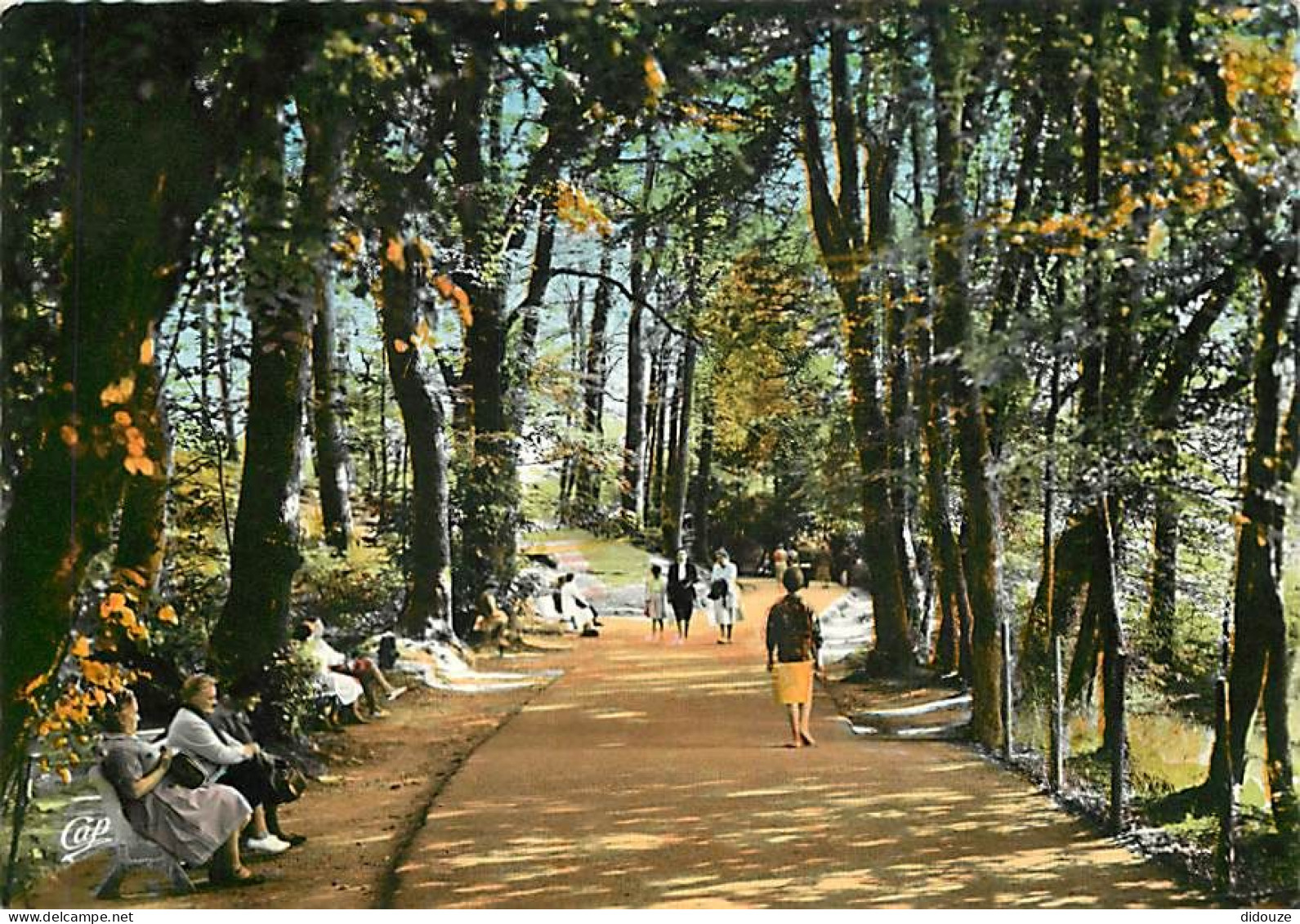 Carte Postale - 61 - Bagnoles de l'Orne - L'Allée du Dante - Flamme Postale de Bagnoles de l'Orne - CPM - Voir Scans Rec