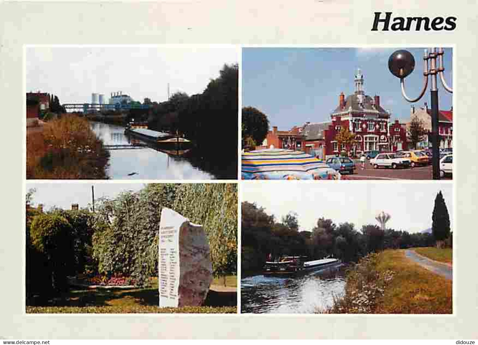 Carte Postale - 62 - Harnes - Multivues - Automobiles - Flamme Postale - CPM - Voir Scans Recto-Verso - Poscard - Carta