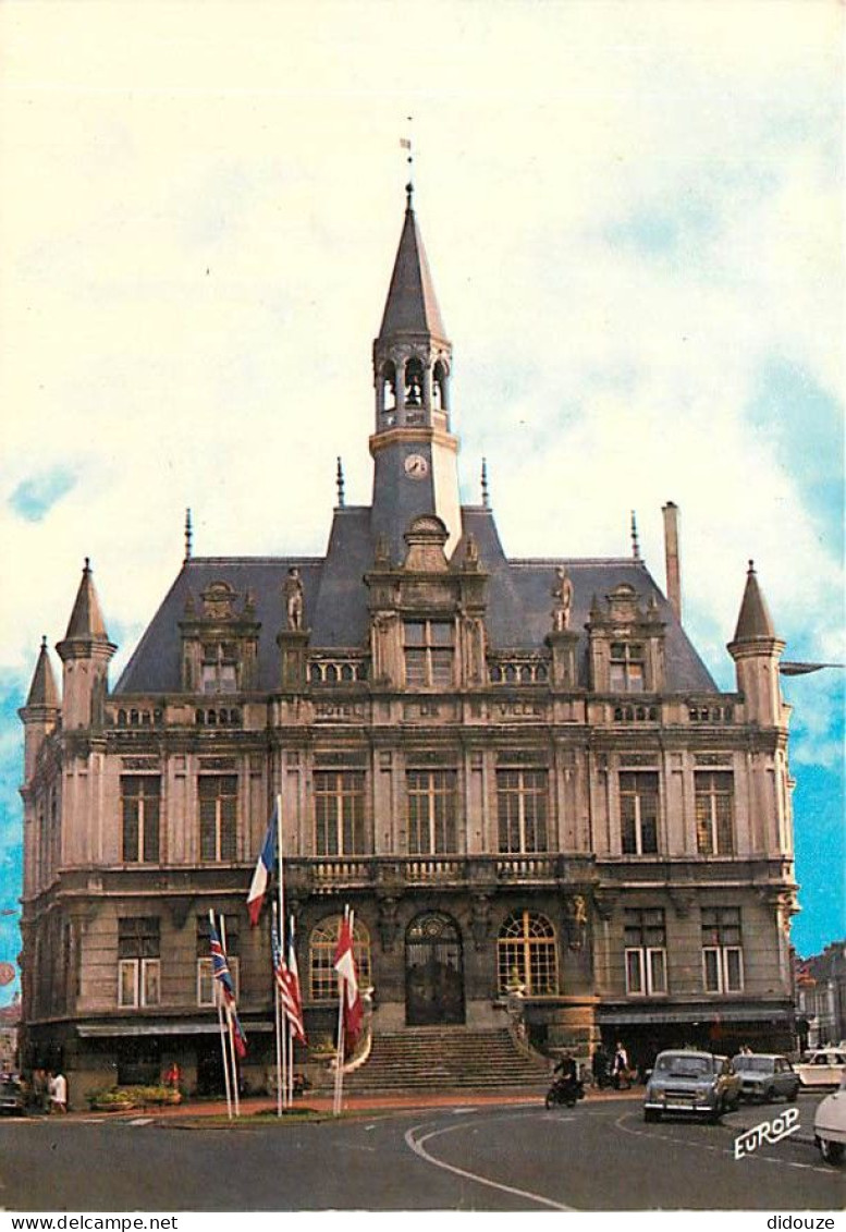 Carte Postale - 62 - Hénin Beaumont - L'Hôtel de Ville - Automobiles - CPM - Voir Scans Recto-Verso - Poscard - Carta Po