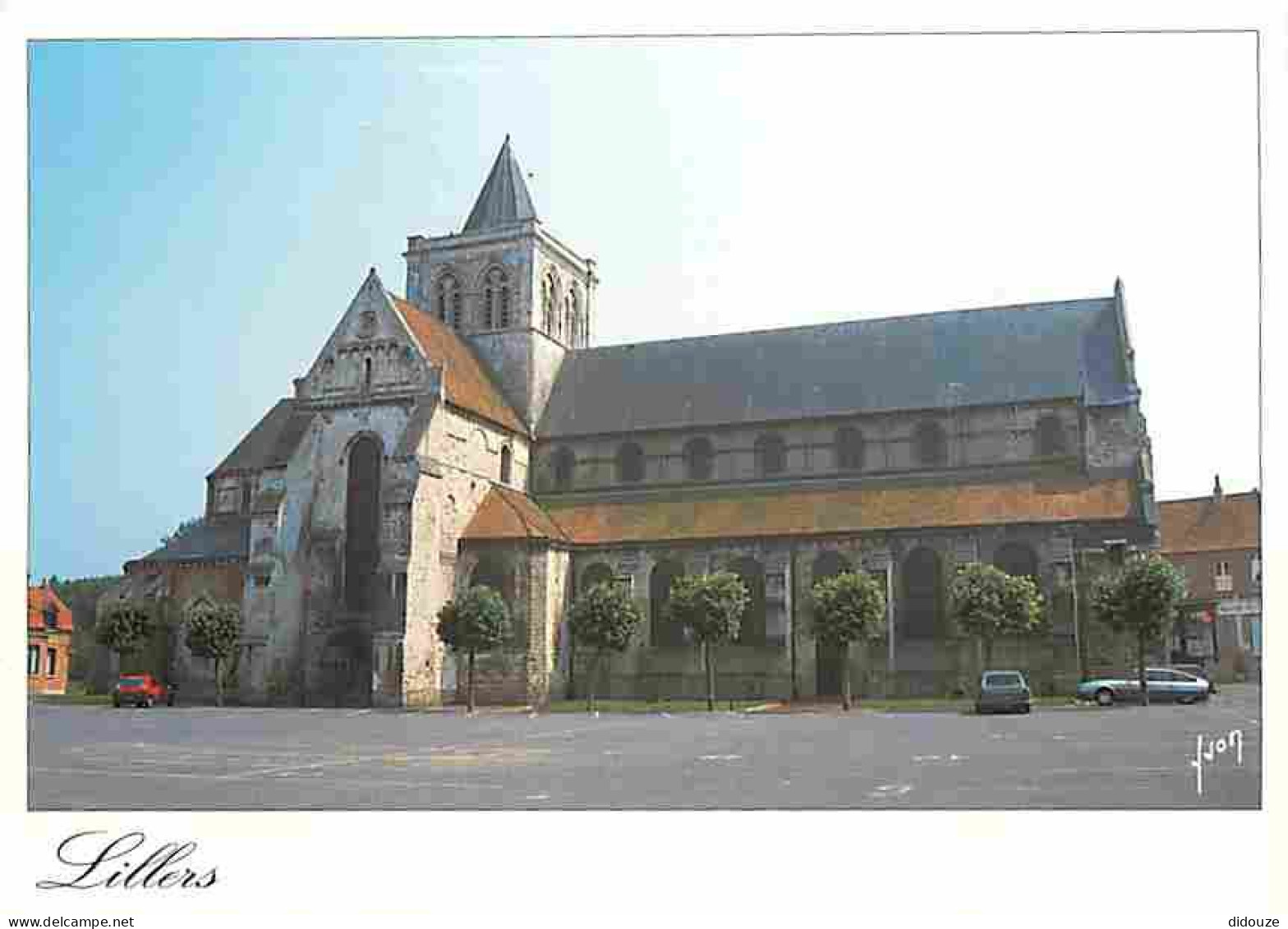 Carte Postale - 62 - Lillers - L'Eglise - Collégiale Saint Omer - CPM - Voir Scans Recto-Verso - Poscard - Carta Postal