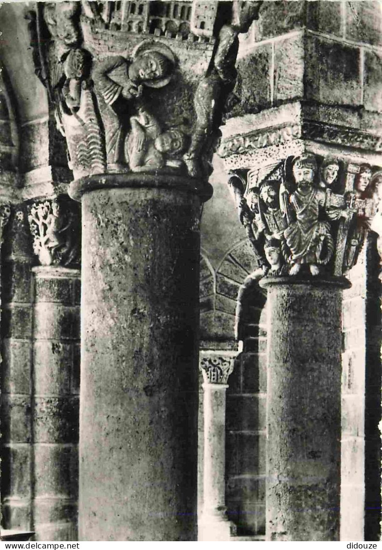 Carte Postale - 63 - Saint Nectaire - intérieur de l'Eglise - Chapiteau de Saint-Nectaire - Art Religieux - Mention Phot