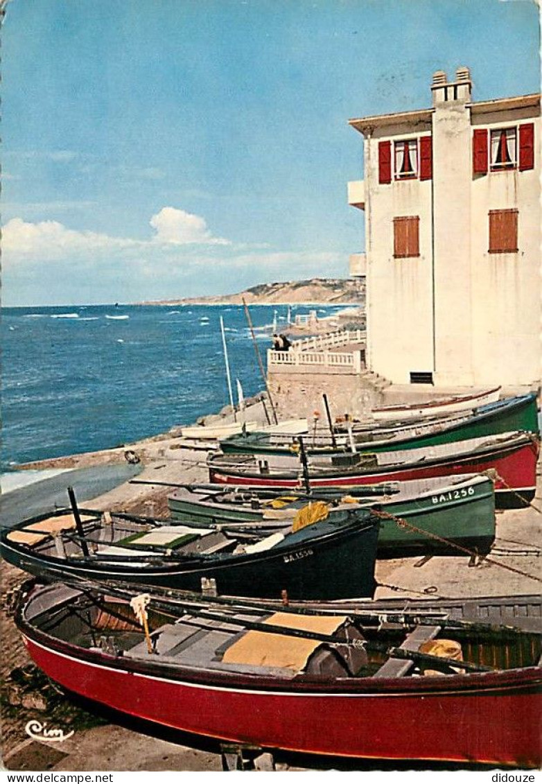 Carte Postale - 64 - Guéthary - Le Port - Flamme Postale de Guéthary - CPM - Voir Scans Recto-Verso - Poscard - Carta Po