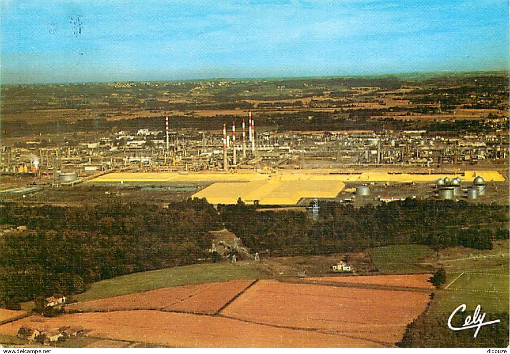 Carte Postale - 64 - Lacq - Vue Générale aérienne de l'usine de Lacq - Industrie - CPM - Voir Scans Recto-Verso - Poscar