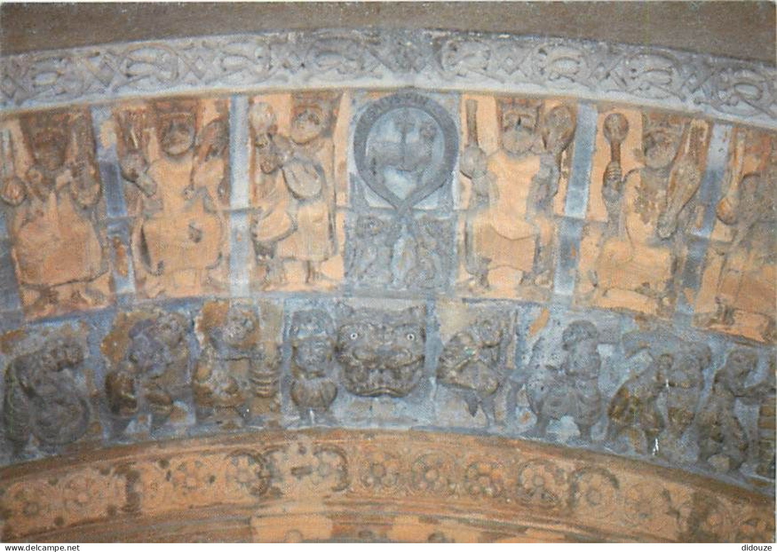 Carte Postale - 64 - Oloron Sainte Marie - Cathédrale de Sainte-Marie-d'Oloron - Détail du porche Xlle siècle - Art Reli