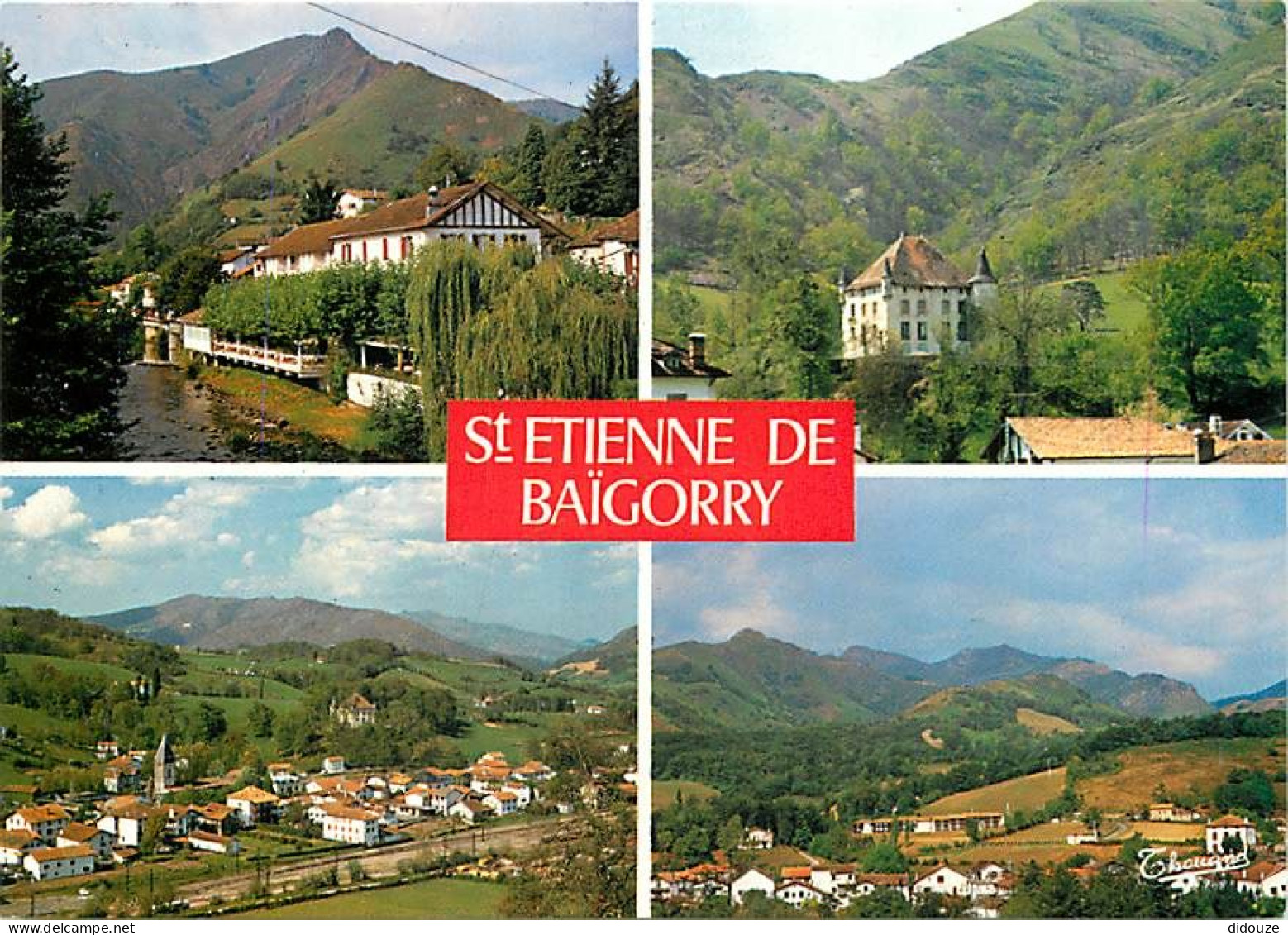 Carte Postale - 64 - Saint Etienne de Baigorry - Multivues - Flamme Postale de Saint Etienne de Baigorry - CPM - Voir Sc