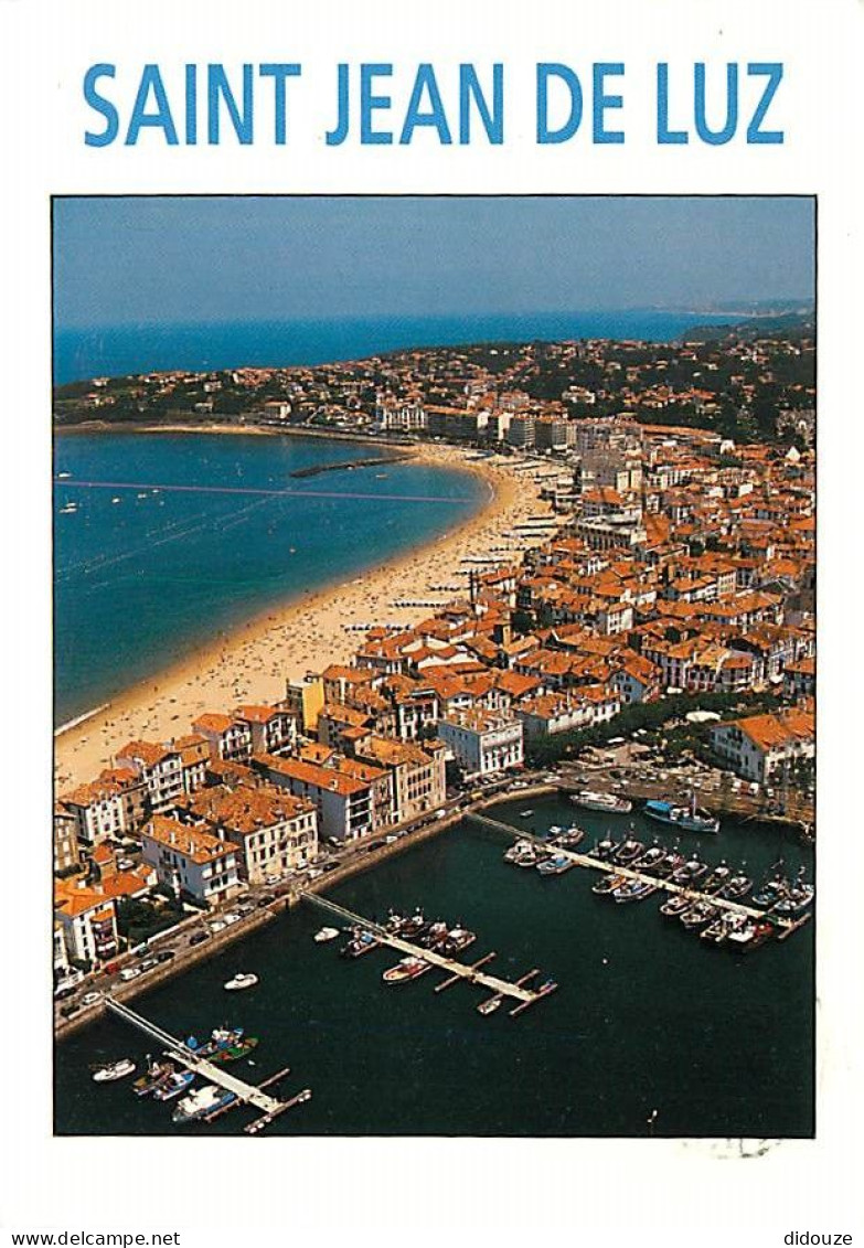 Carte Postale - 64 - Saint Jean de Luz - Vue Générale aérienne - Flamme Postale de Saint Jean de Luz - CPM - Voir Scans