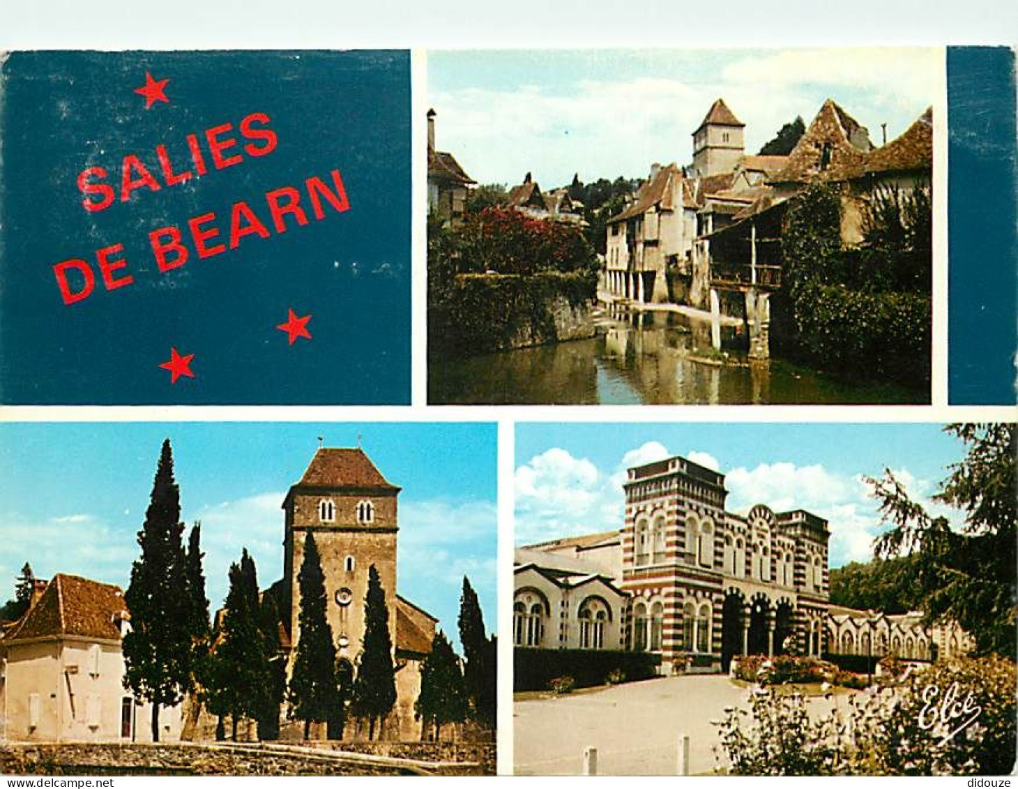 Carte Postale - 64 - Salies de Béarn - Multivues - Flamme Postale de Salies de Béarn - CPM - Voir Scans Recto-Verso - Po