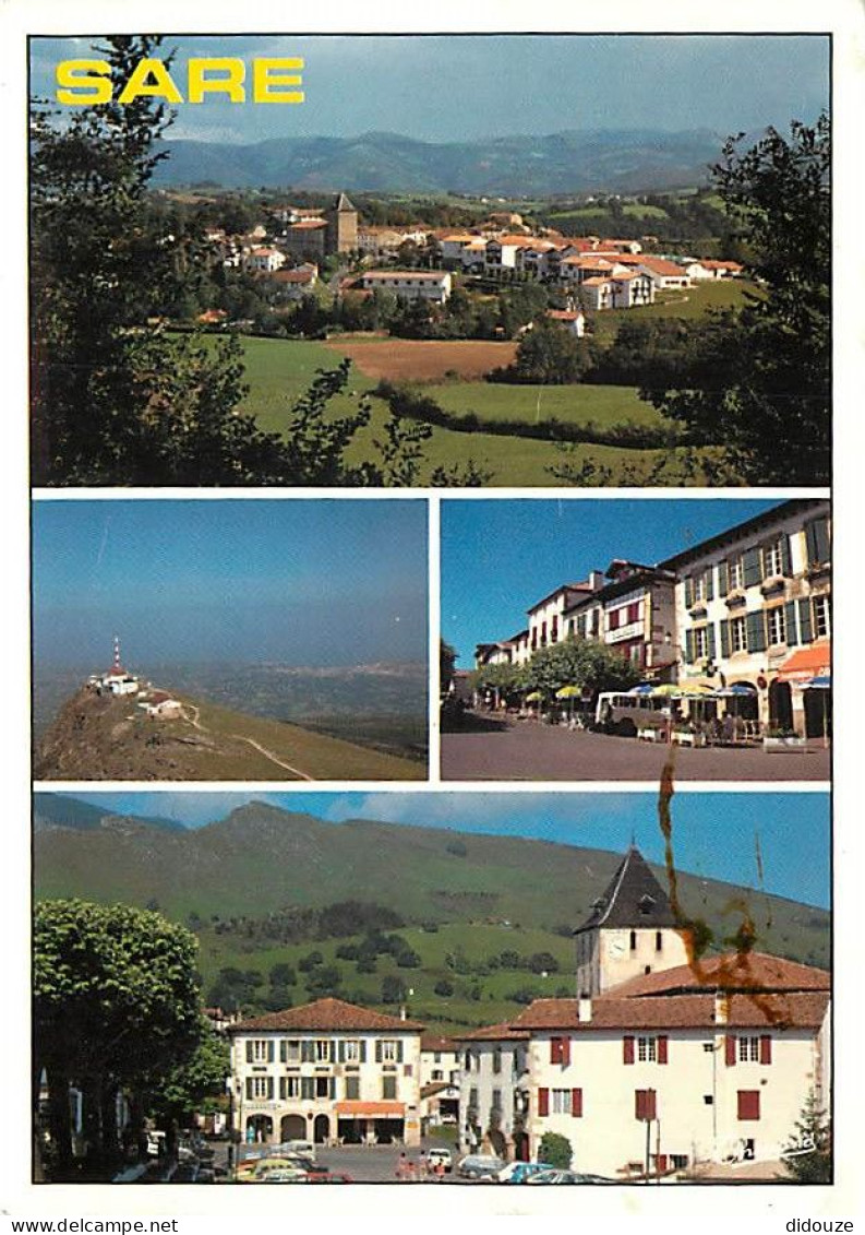 Carte Postale - 64 - Sare - Multivues - Flamme Postale de Sare - CPM - Voir Scans Recto-Verso - Poscard - Carta Postal -