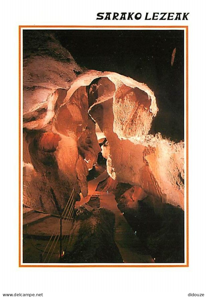 Carte Postale - 64 - Sare - Sarako Lezeak - Grottes de Sare en Pays Basque - Le grands méandre - Spéléologie - Carte Neu