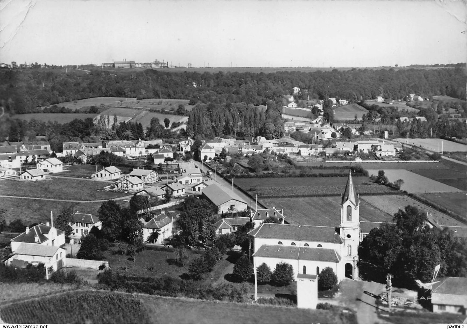 carte postale [65] La Barthe de Neste   très beau plan