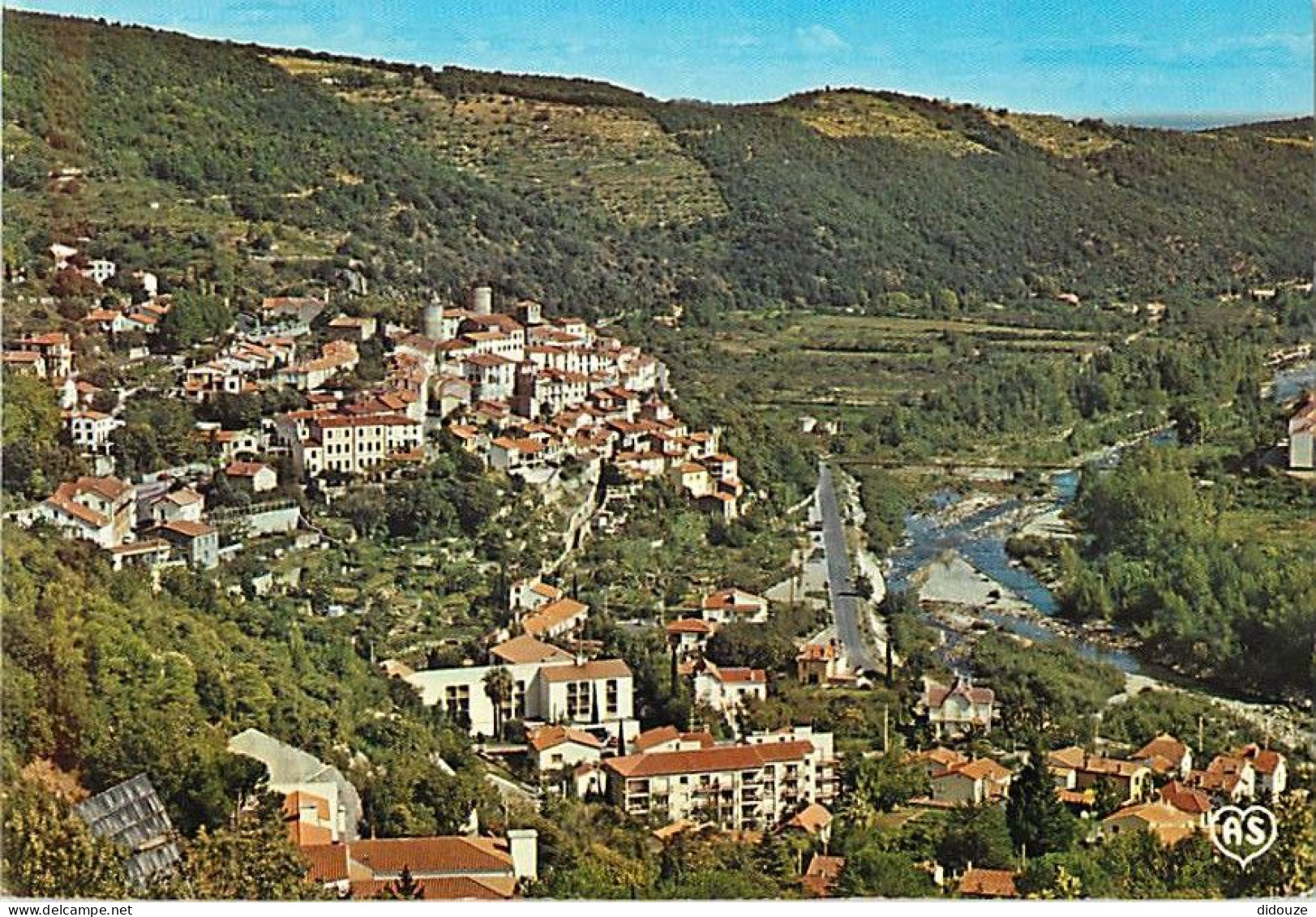 Carte Postale - 66 - Amélie les Bains - Palalda - Vue Générale aérienne - CPM - Voir Scans Recto-Verso - Poscard - Carta
