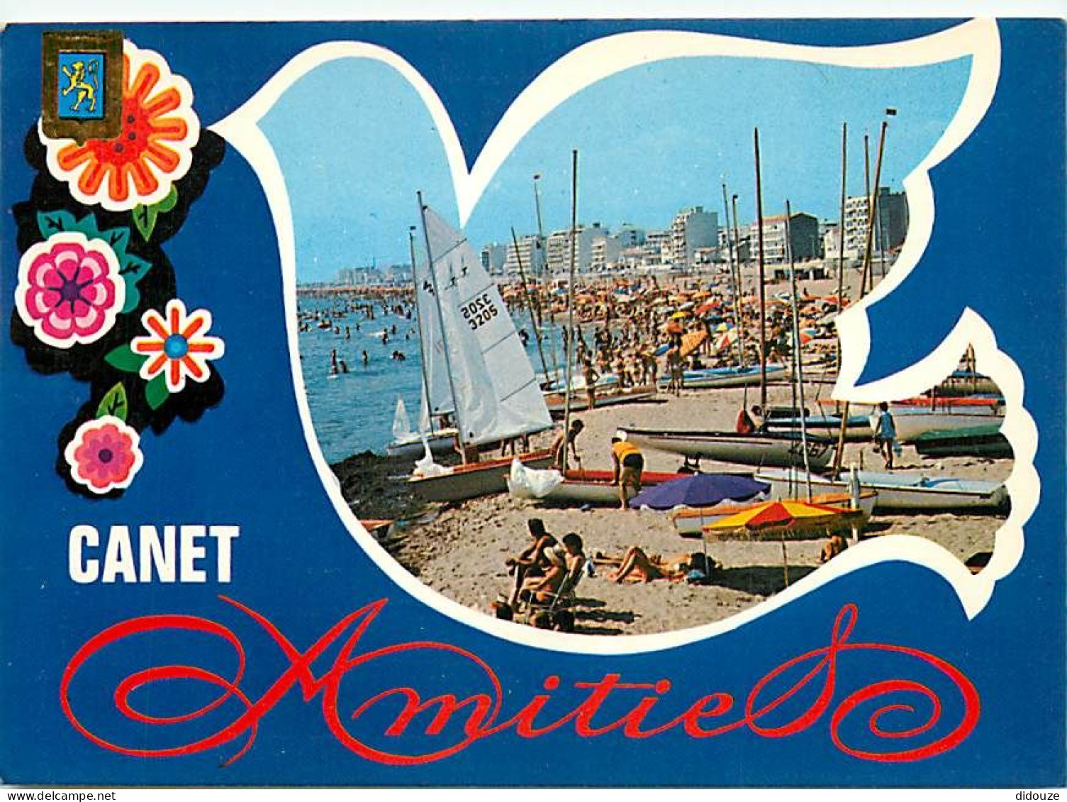 Carte Postale - 66 - Canet Plage - La Plage - Scènes de Plage - CPM - Voir Scans Recto-Verso - Poscard - Carta Postal -