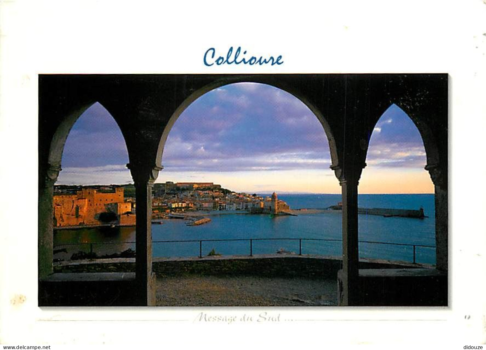 Carte Postale - 66 - Collioure - Collioure vue depuis La Glorieta dfens le jardin Pams - CPM - Voir Scans Recto-Verso -