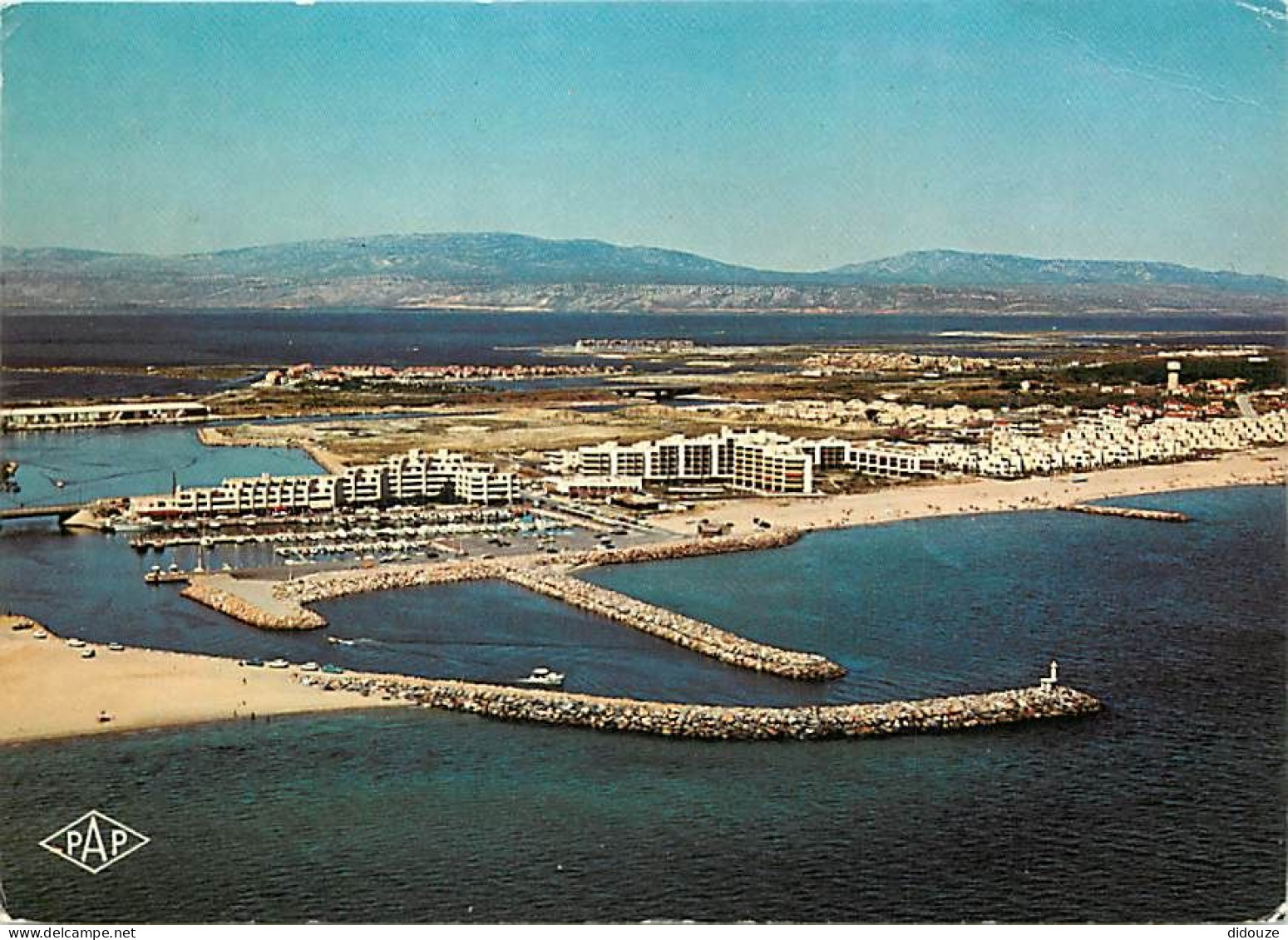 Carte Postale - 66 - Port Barcarès - Vue Générale aérienne - Le Port - L'Etang - Les Corbières - CPM - Voir Scans Recto-