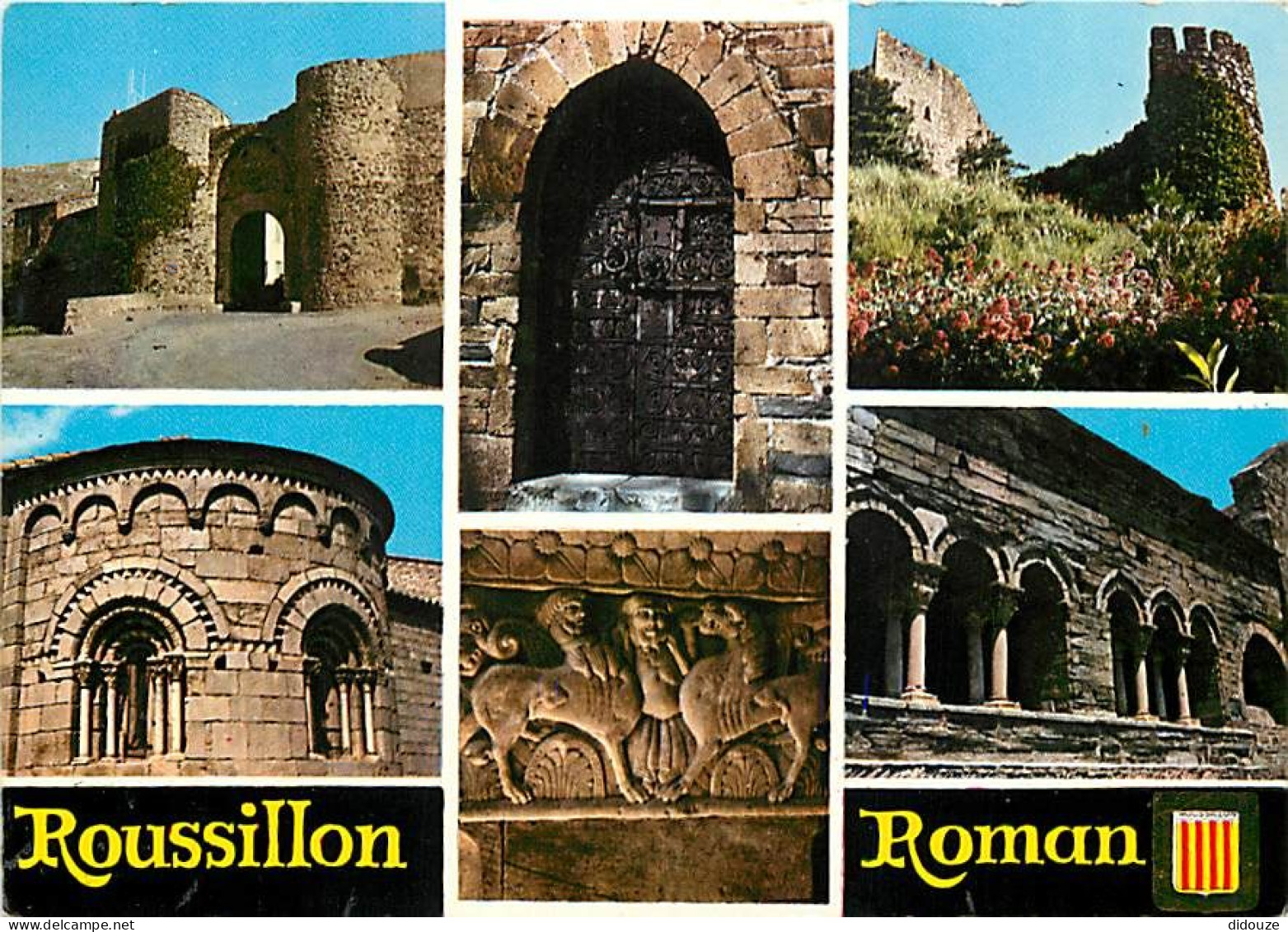 Carte Postale - 66 - Pyrénées Orientales - Le Roussillon - Roussillon Roman - Multivues - Art Religieux - CPM - Voir Sca