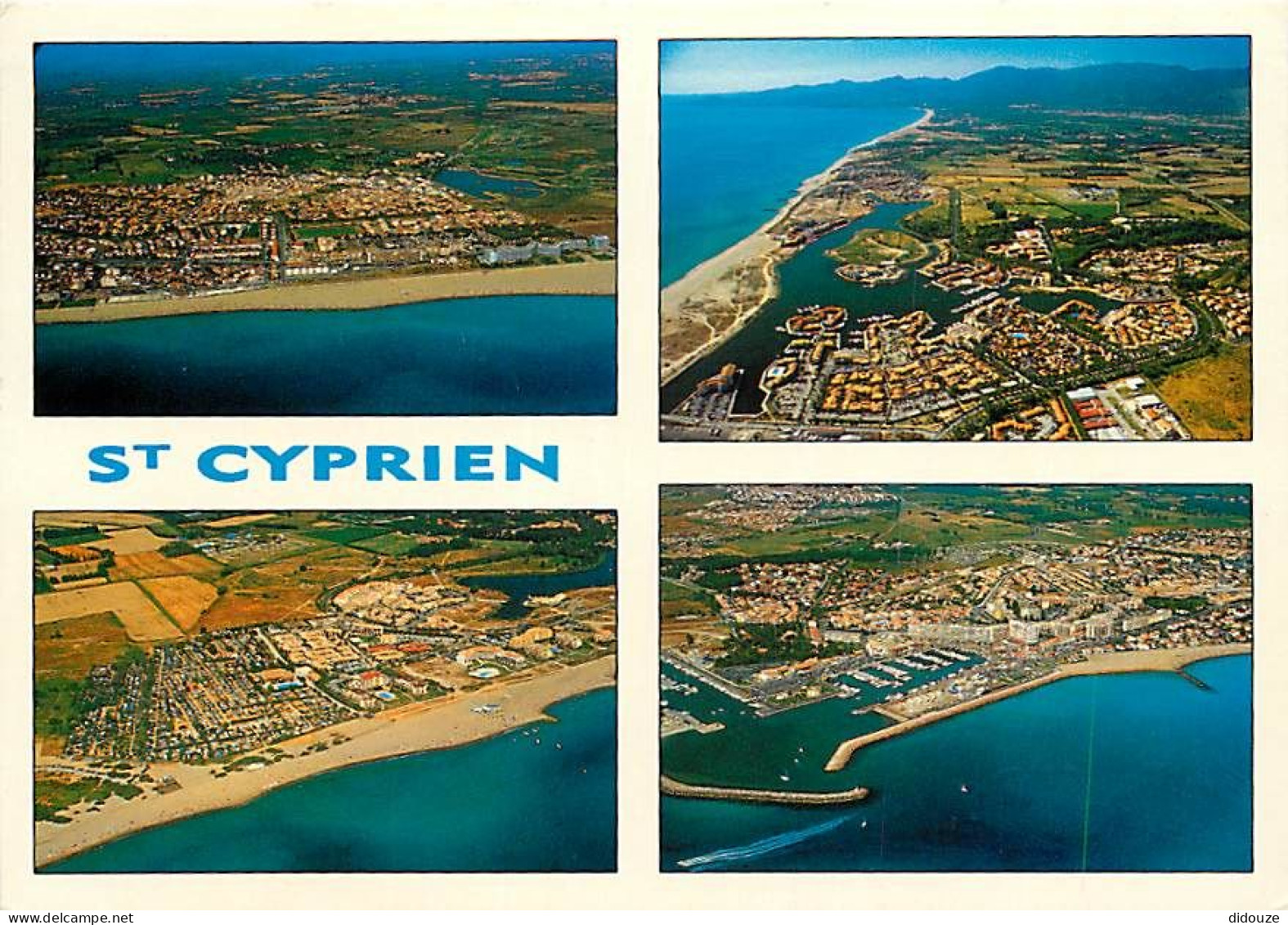 Carte Postale - 66 - Saint Cyprien - Multivues - Vue aérienne - CPM - Voir Scans Recto-Verso - Poscard - Carta Postal -