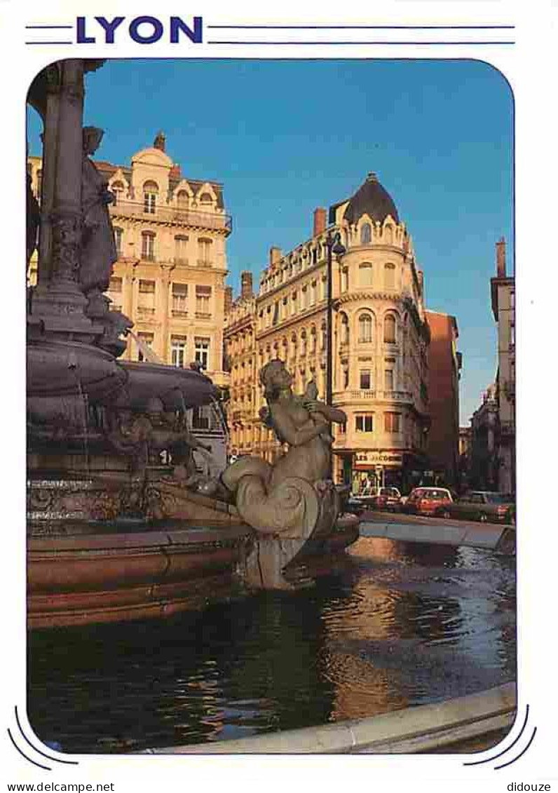Carte Postale - 69 - Lyon - Place des Jacobins - Flamme Postale de Rillieux la Pape - CPM - Voir Scans Recto-Verso - Pos