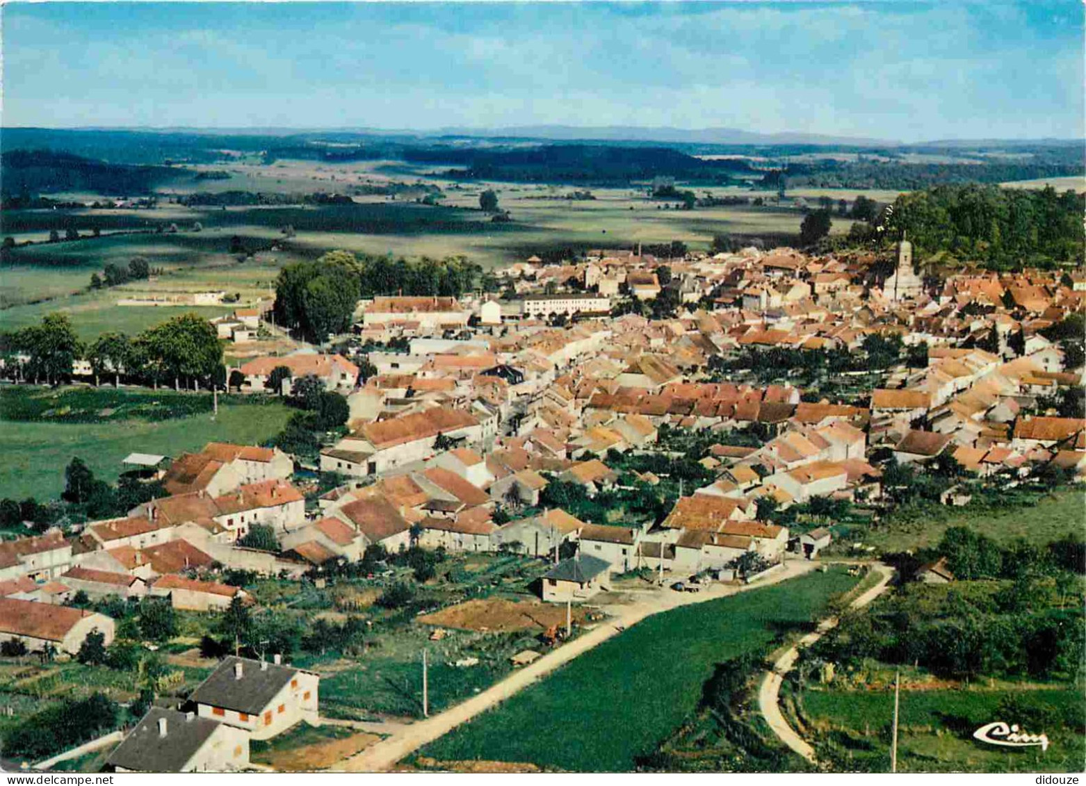 Carte Postale - 70 - Jussey - Vue Générale aérienne - CPM - Flamme Postale - Voir Scans Recto-Verso - Poscard - Carta Po