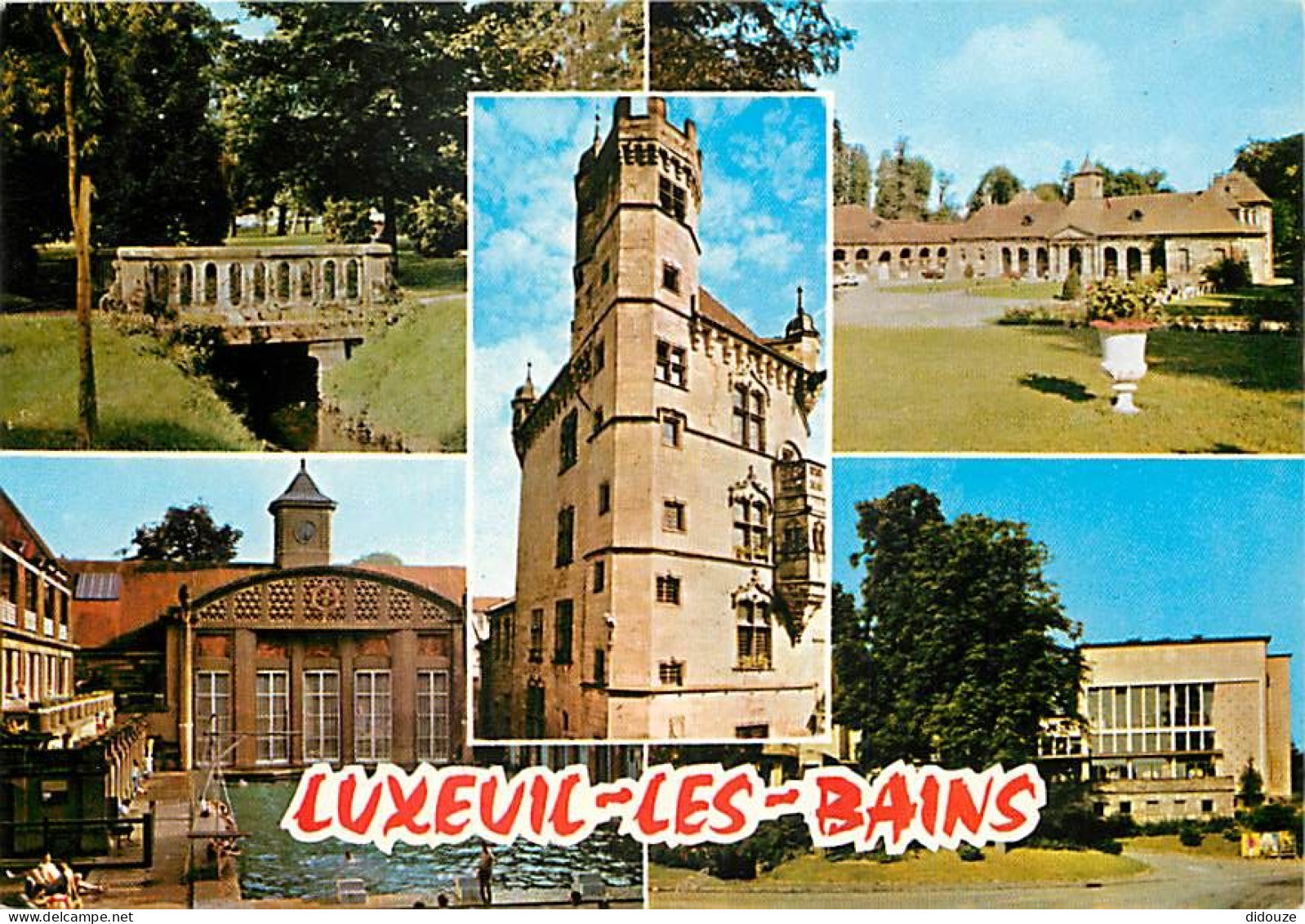 Carte Postale - 70 - Luxeuil les Bains - Multivues - Flamme Postale de Luxeuil les Bains - CPM - Voir Scans Recto-Verso