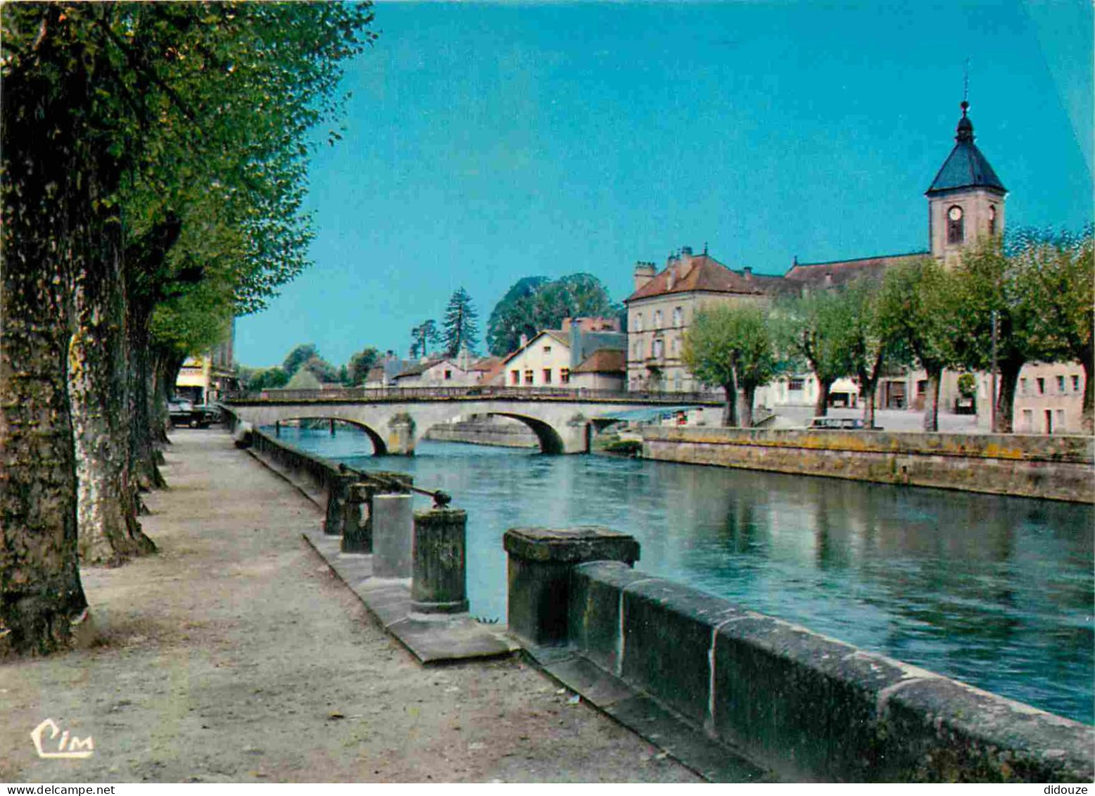 Carte Postale - 70 - Saint Loup sur Semouse - Les quais de la Semouse - CPM - Voir Scans Recto-Verso - Poscard - Carta P