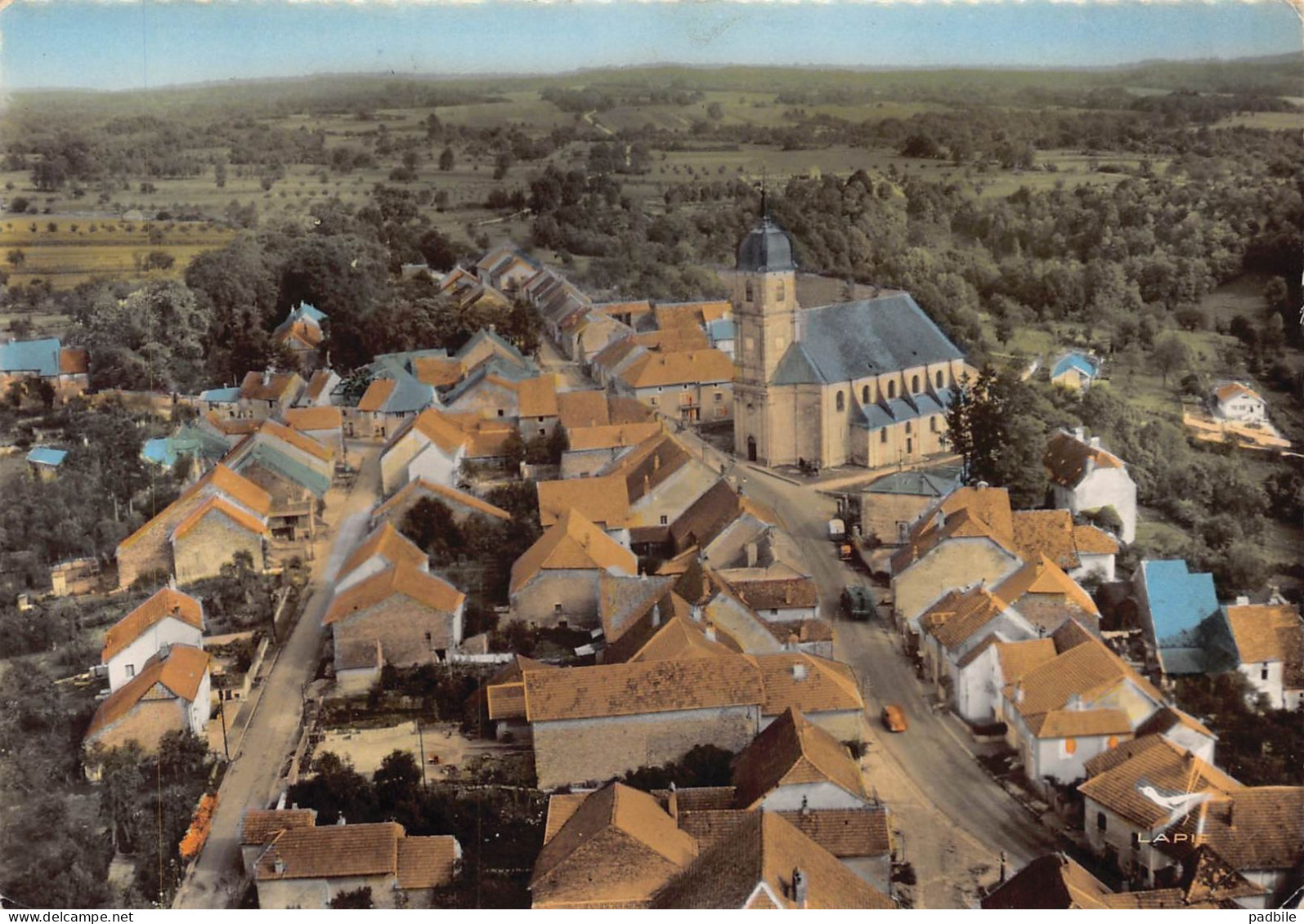carte postale [70]  Scey-sur-Saône-et-Saint-Albin  très beau plan