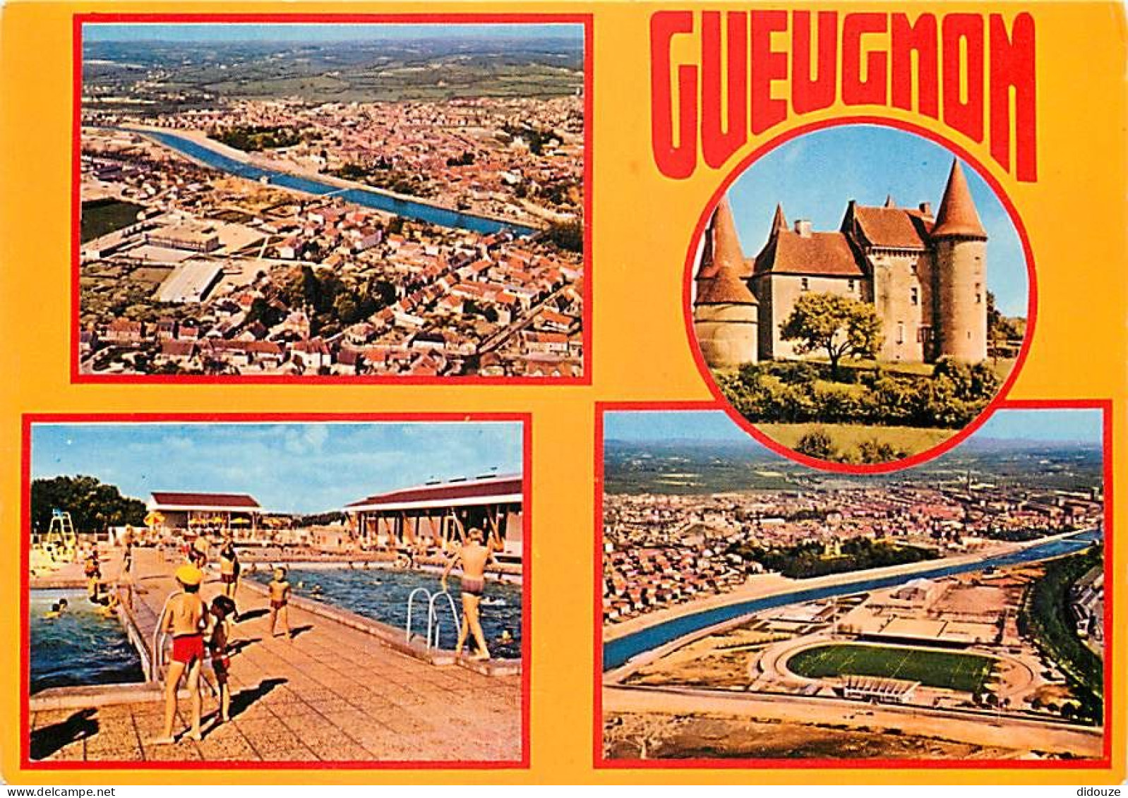 Carte Postale - 71 - Gueugnon - Multivues - Piscine - Carte Neuve - CPM - Voir Scans Recto-Verso - Poscard - Carta Posta