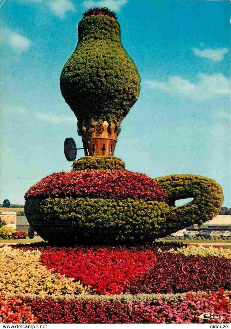 Carte Postale - 71 - Macon - Mosaïque en volume dressé - Réalisation Service des Parcs et Jardins de la Ville de Macon -