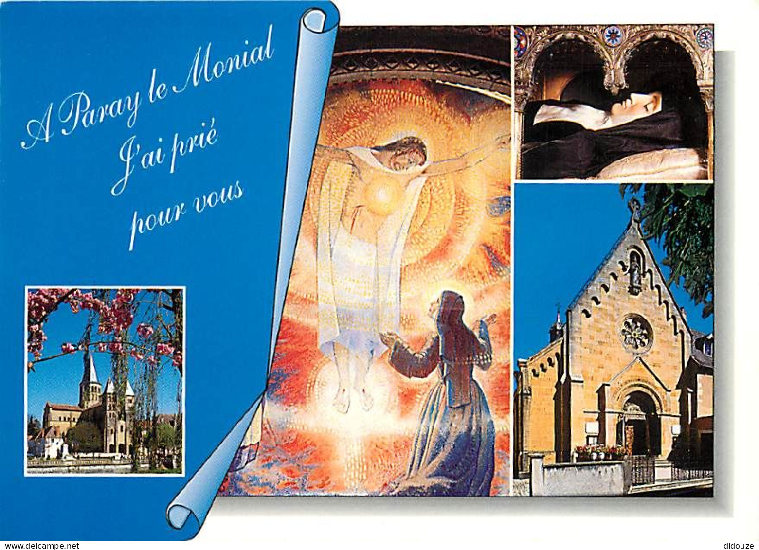 Carte Postale - 71 - Paray le Monial - Multivues - Flamme Postale de Paray le Monial - CPM - Voir Scans Recto-Verso - Po