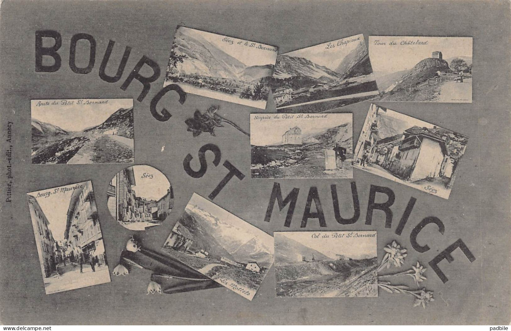 carte postale [73] Chamoux sur Gelon  très beau plan