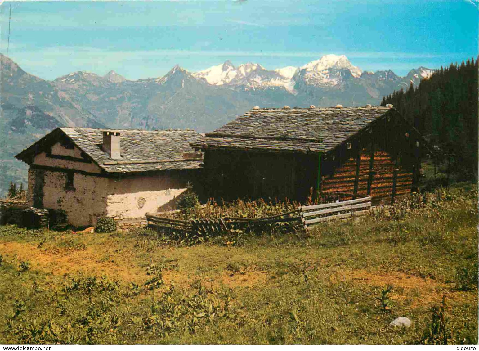 Carte Postale - 73 - Les Arcs - Les Arcs 1600 - Echappée sur le mont Blanc - CPM - Flamme Postale - Voir Scans Recto-Ver