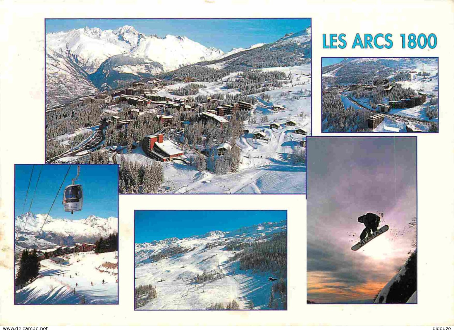 Carte Postale - 73 - Les Arcs - Les Arcs 1800 - Multivues - CPM - Voir Scans Recto-Verso - Poscard - Carta Postal -  Pos