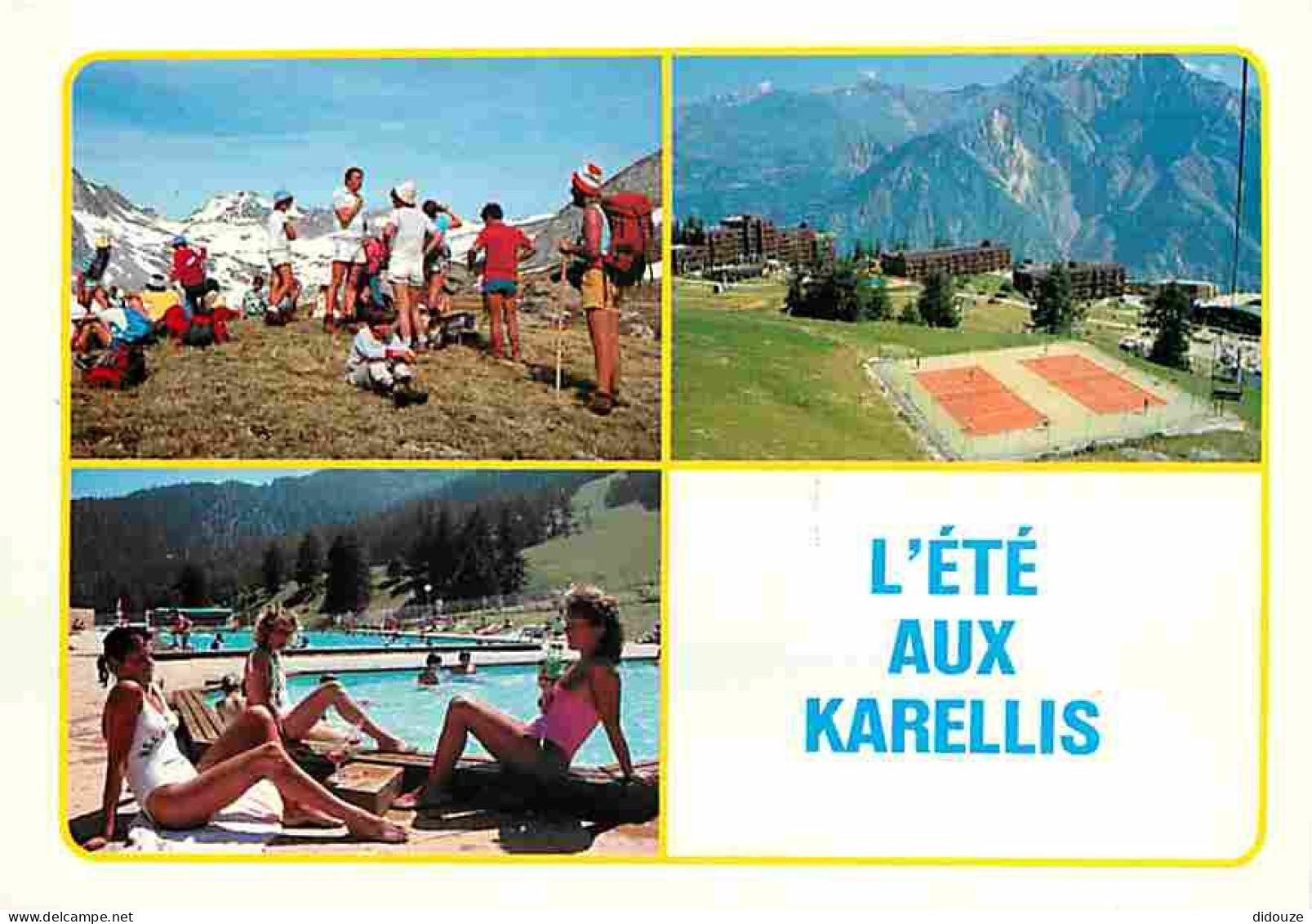 Carte Postale - 73 - Montricher-Albanne - Les Karellis - Multivues - CPM - Voir Scans Recto-Verso - Poscard - Carta Post
