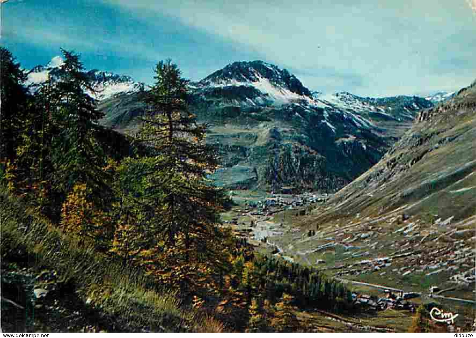 Carte Postale - 73 - Val d'Isère - En descendant du Col de l'Iseran - Vue sur Val d'Isère - CPM - Voir Scans Recto-Verso