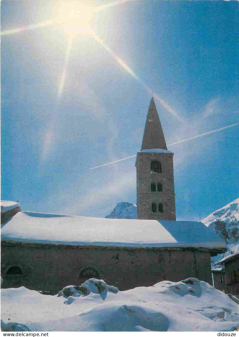 Carte Postale - 73 - Val d'Isère - Le vieux clocher de Val d'Isère - Eglise - CPM - Voir Scans Recto-Verso - Poscard - C