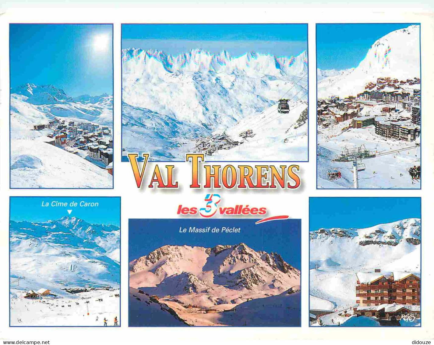 Carte Postale - 73 - Val Thorens - Multivues - CPM - Voir Scans Recto-Verso - Poscard - Carta Postal -  Postkarte