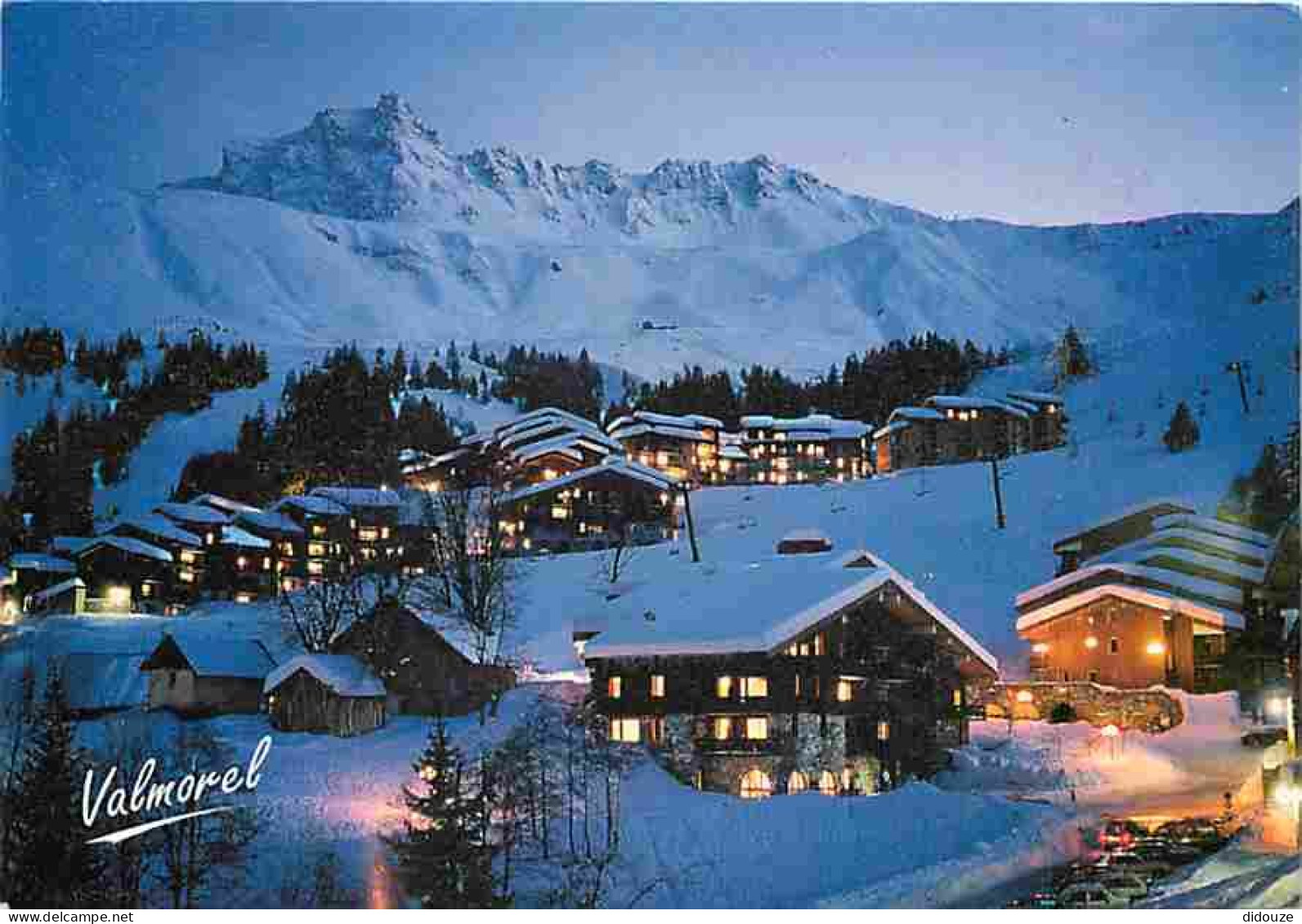 Carte Postale - 73 - Valmorel - Crépuscule sur la Station - CPM - Voir Scans Recto-Verso - Poscard - Carta Postal -  Pos