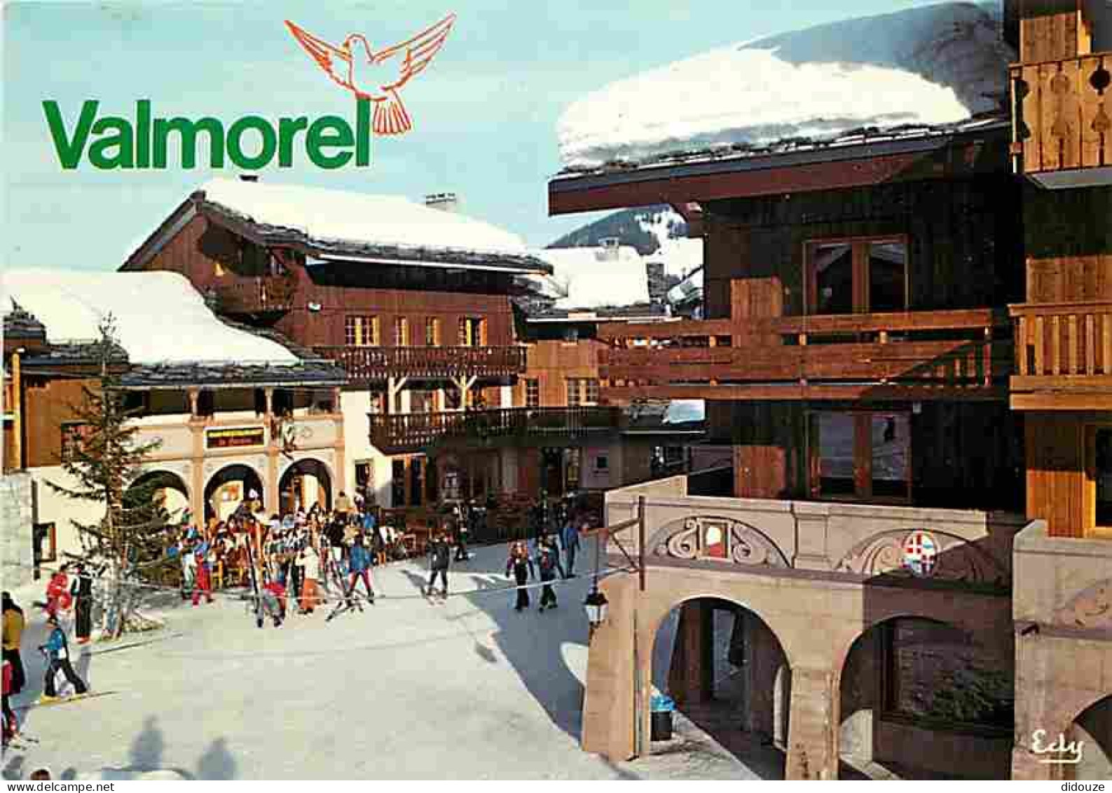 Carte Postale - 73 - Valmorel - La Rue Marchande de Valmorel - CPM - Voir Scans Recto-Verso - Poscard - Carta Postal -