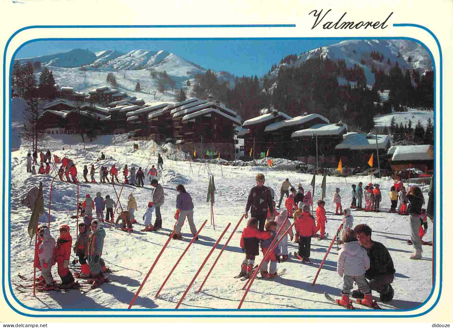 Carte Postale - 73 - Valmorel - Le jardin d'enfants - CPM - Voir Scans Recto-Verso - Poscard - Carta Postal -  Postkarte