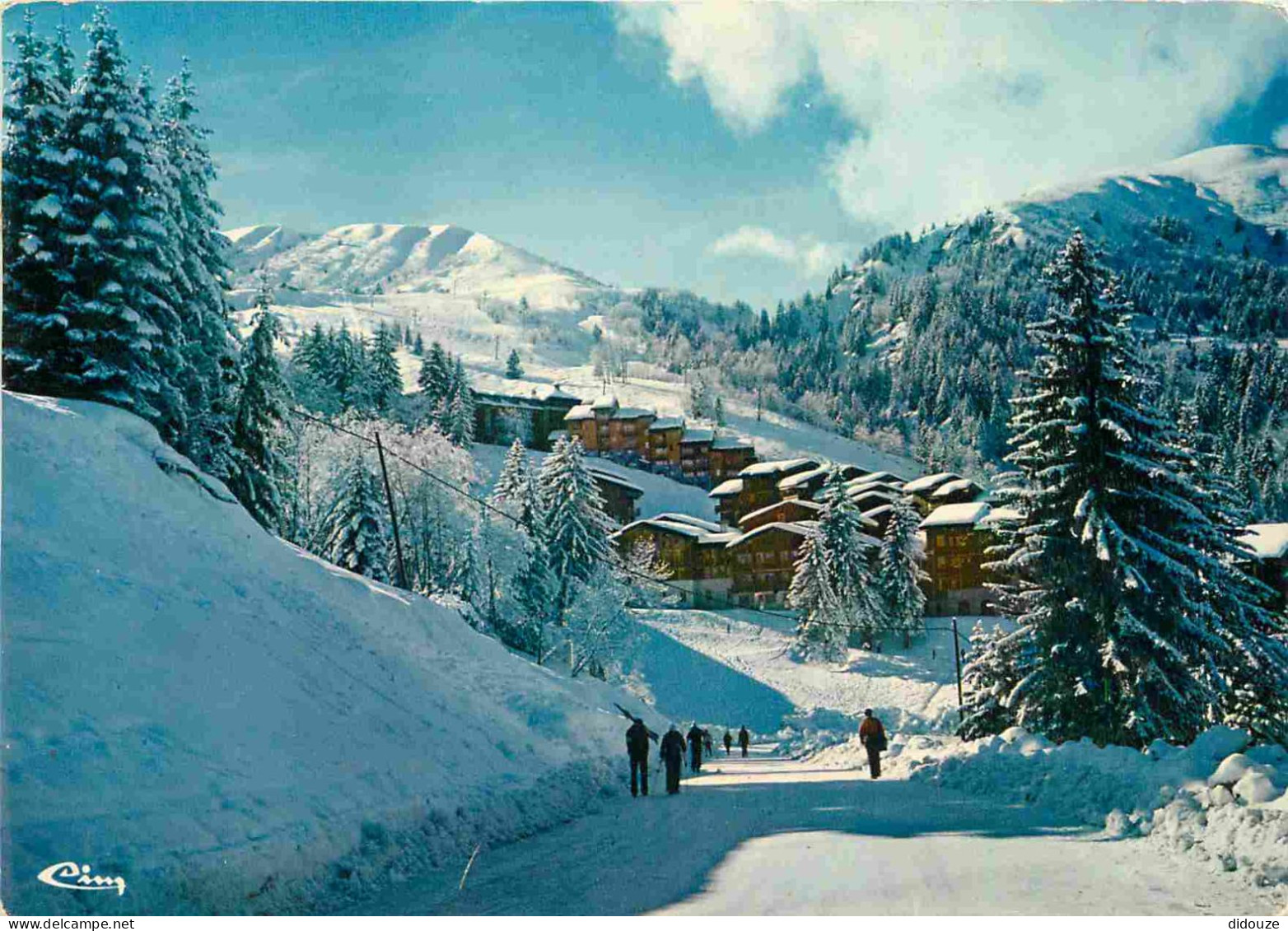 Carte Postale - 73 - Valmorel - Promenade dans la station - CPM - Voir Scans Recto-Verso - Poscard - Carta Postal -  Pos