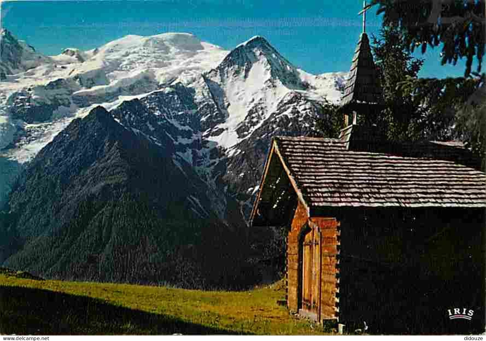 Carte Postale - 74 - Chamonix - Mont-Blanc - Vallée de Chamonix - Mont-Blanc - La Chapelle de merlet - Le Dome du Gouter