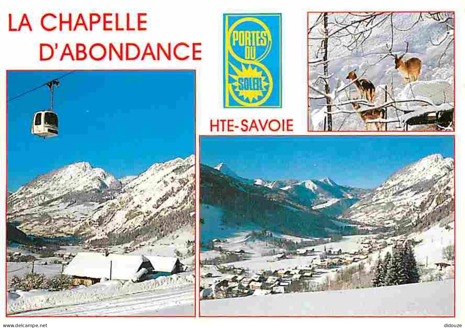 Carte Postale - 74 - La Chapelle d'Abondance - Multivues - Hiver - Neige - CPM - Voir Scans Recto-Verso - Poscard - Cart