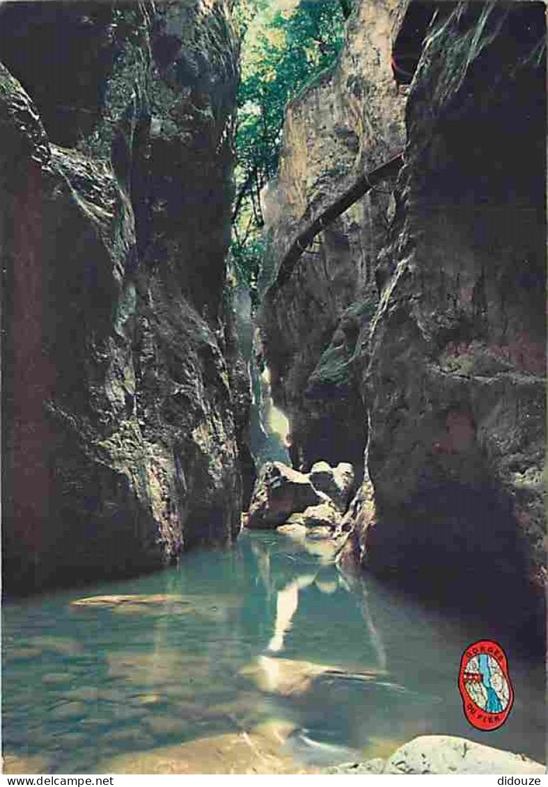 Carte Postale - 74 - Lovagny - Gorges du Fier - L'entrée des Gorges - Flamme Postale - CPM - Voir Scans Recto-Verso - Po