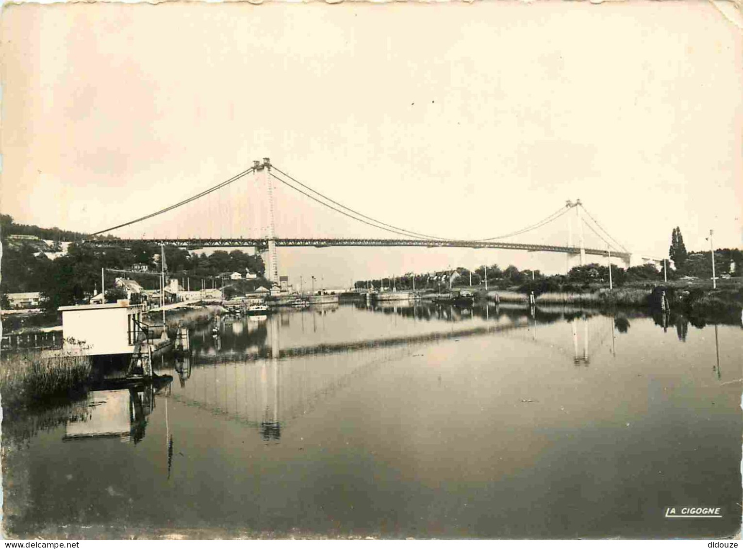 Carte Postale - 76 - Tancarville - Le Pont de Tancarville - Mention Photographie Véritable - Carte dentelée - CPSM grand