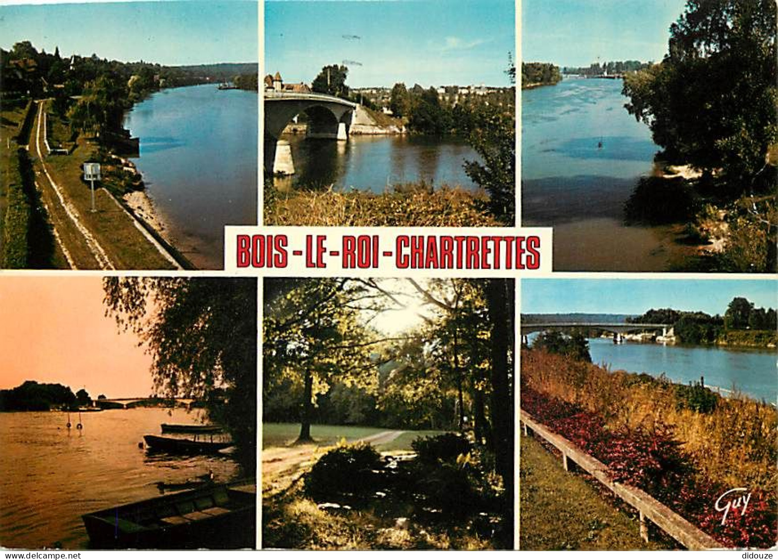 Carte Postale - 77 - Bois le Roi - Chartrettes - Multivues - CPM - Voir Scans Recto-Verso - Poscard - Carta Postal -  Po