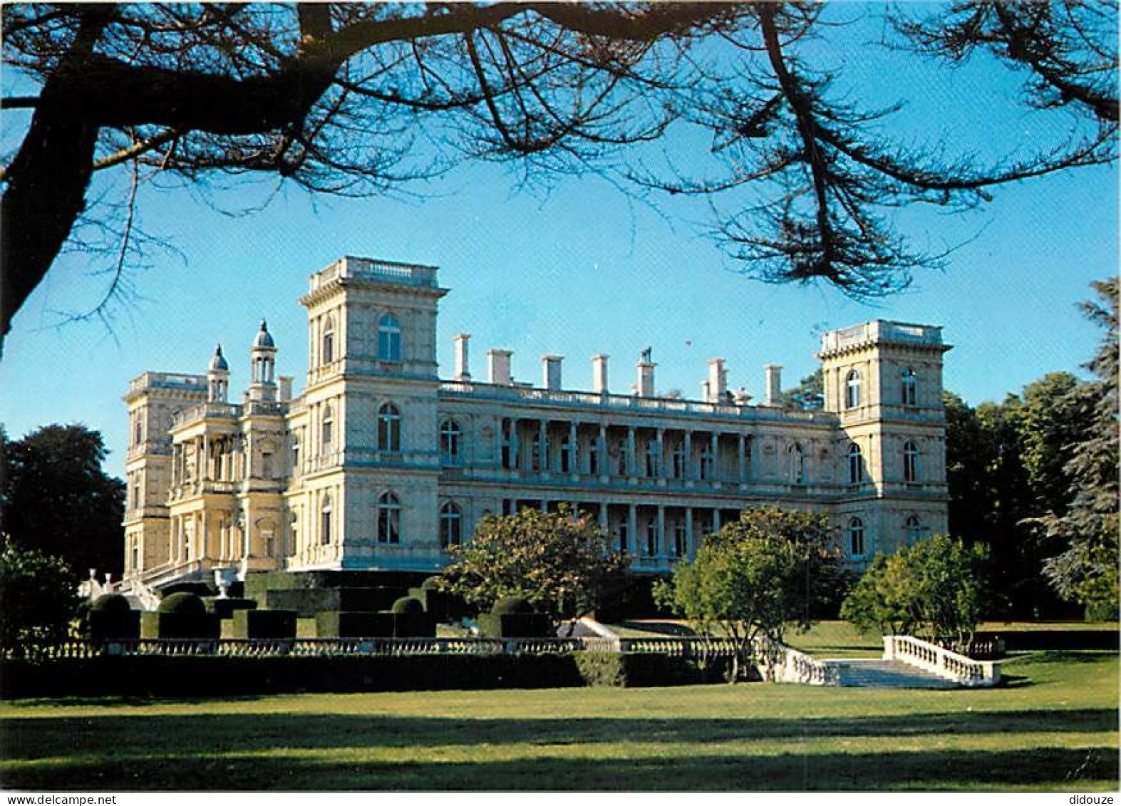 Carte Postale - 77 - Ferrières - Château de Ferrières - Façade italienne vue du parc - Carte Neuve - CPM - Voir Scans Re