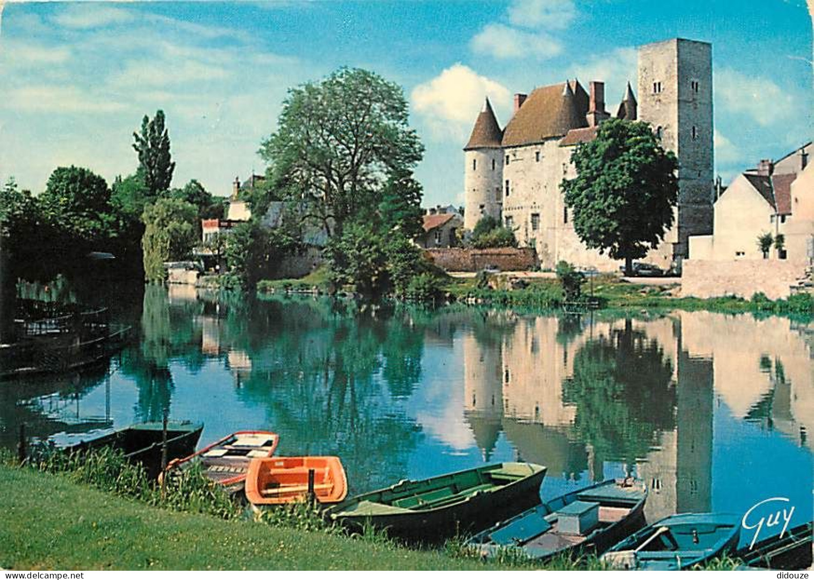 Carte Postale - 77 - Nemours - Le château des Ducs de Nemours - CPM - Voir Scans Recto-Verso - Poscard - Carta Postal -