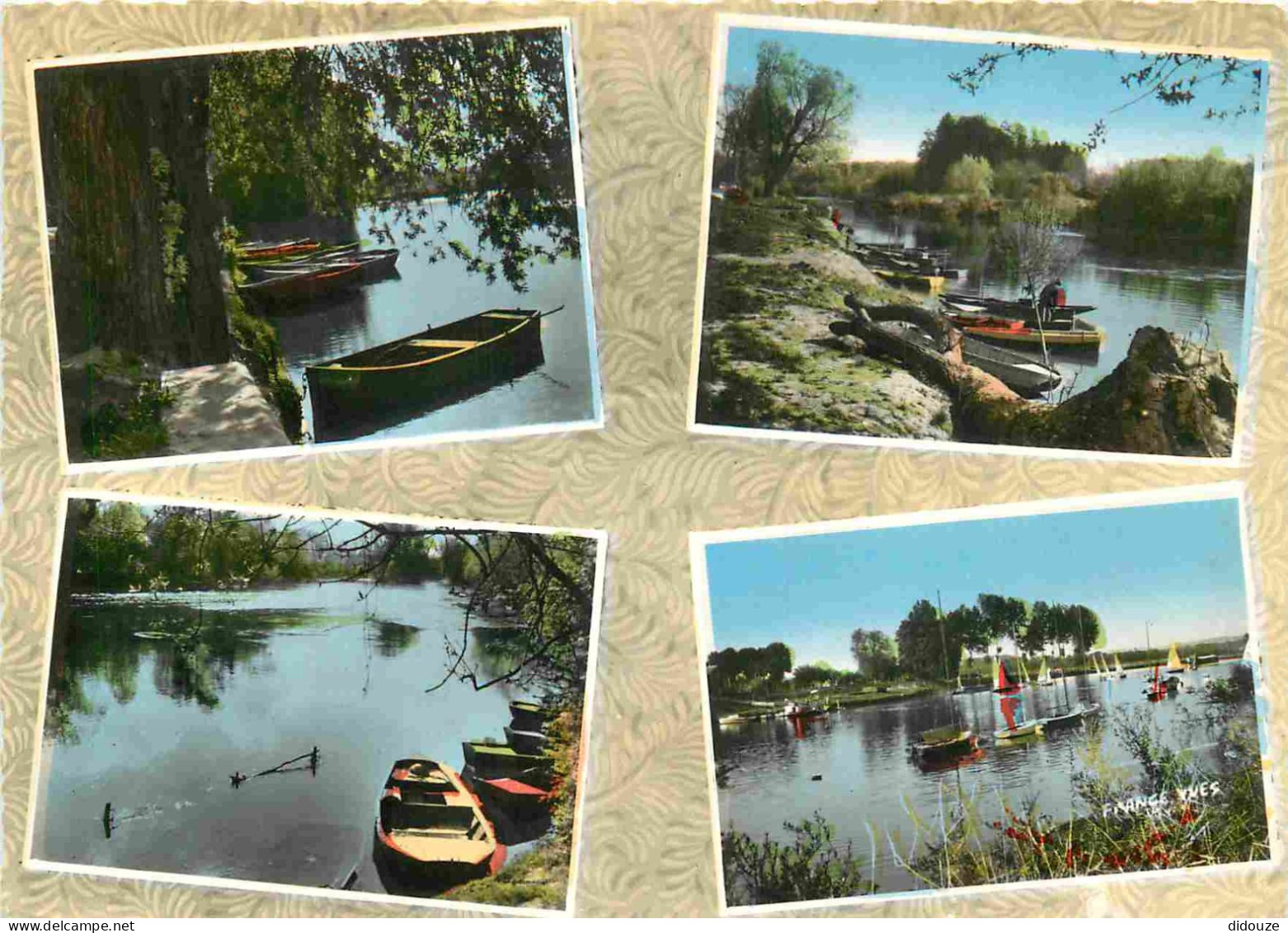 Carte Postale - 77 - Vaires sur Marne - Le Yachting - Multivues - Carte dentelée - CPSM grand format - Voir Scans Recto-