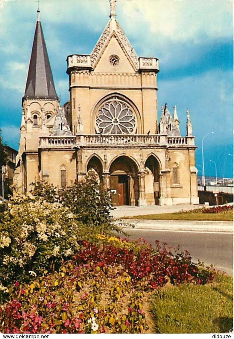 Carte Postale - 78 - Chatou - L'Eglise - CPM - Flamme Postale de Chatou - Voir Scans Recto-Verso - Poscard - Carta Posta