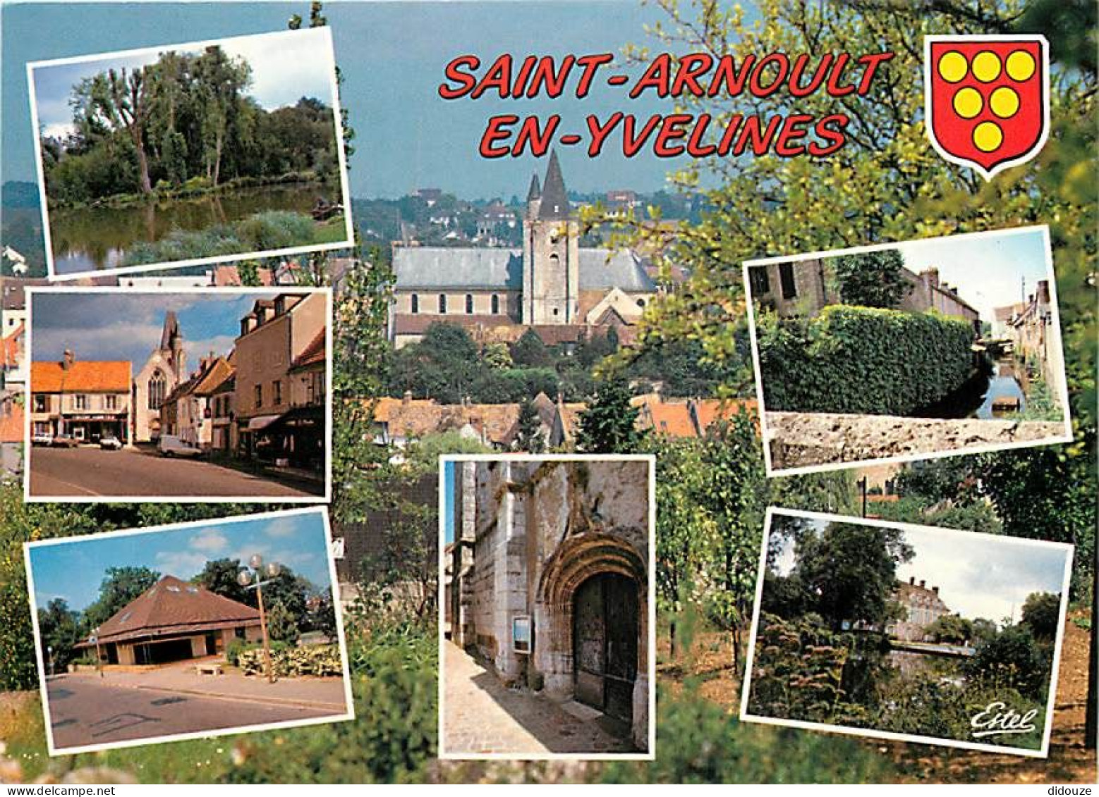 Carte Postale - 78 - Saint Arnoult en Yvelines - Multivues - Blasons - CPM - Carte Neuve - Voir Scans Recto-Verso - Posc