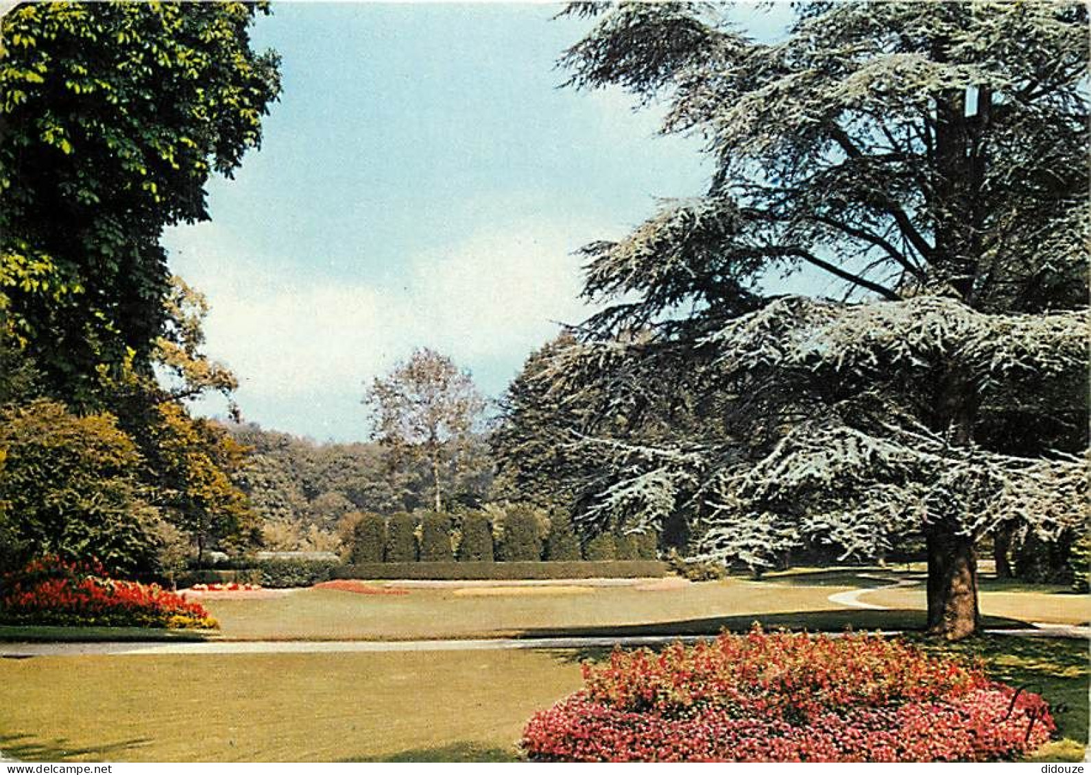 Carte Postale - 78 - Saint Germain en Laye - Le Jardin Anglais - CPM - Flamme Postale de Saint Germain en Laye - Voir Sc